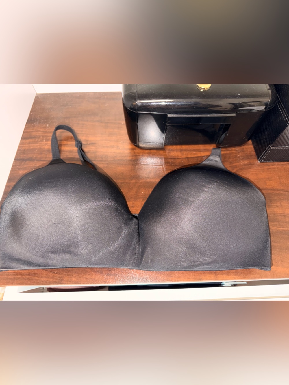 Victoria's Secret Black Smooth Molded T-Shirt Bra